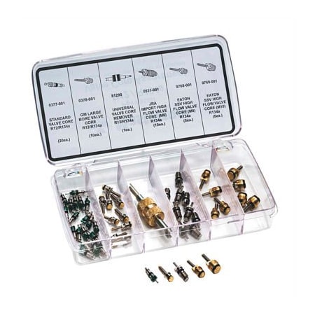 Integrated Supply Network Mastercool R-12/R-134a Valve Core Repair Kit - MSC91337 MSC91337